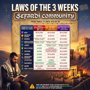 Laws of the 3 Weeks